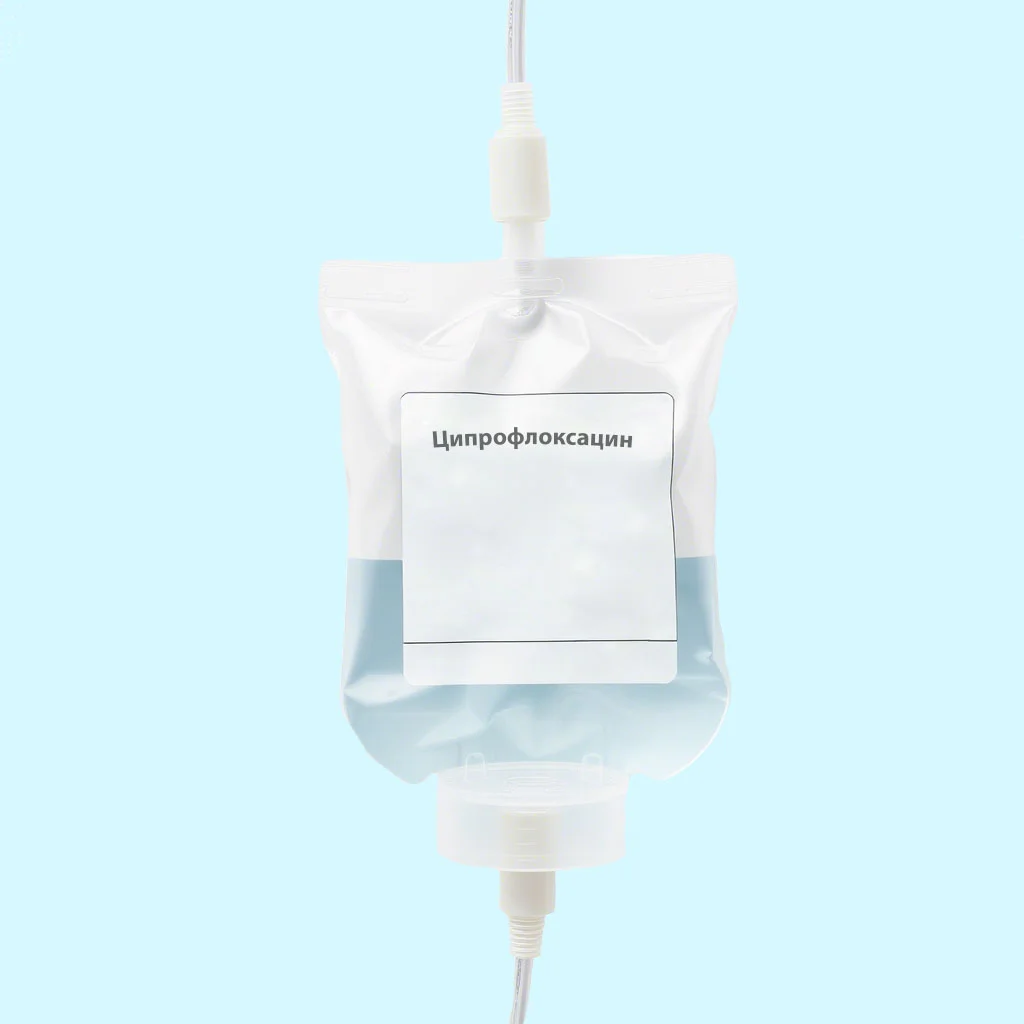 Пакет с инфузионным раствором
